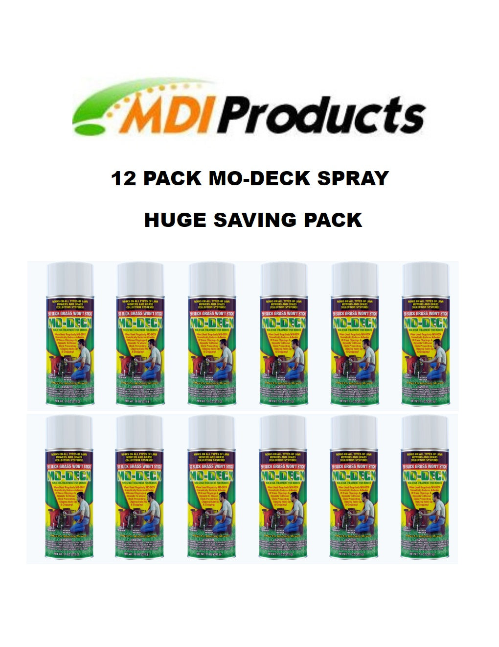 CASE OF MO-DECK  12 CANS PER CASE