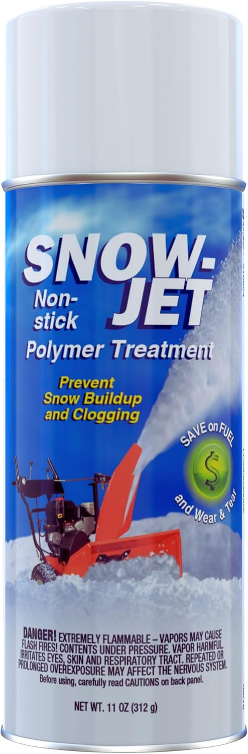 Snow-Jet Non-Stick Polymer Spray – 2 Pack, Large 11oz Cans